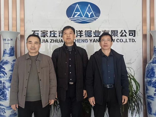 2024年2月23日正洋鋸業(yè)與韓國(guó)客戶(hù)簽約現(xiàn)場(chǎng)！